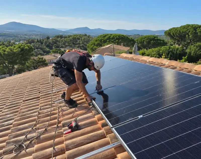Installateur panneaux solaires Saint-Porchaire — pose photovoltaïque sur toiture