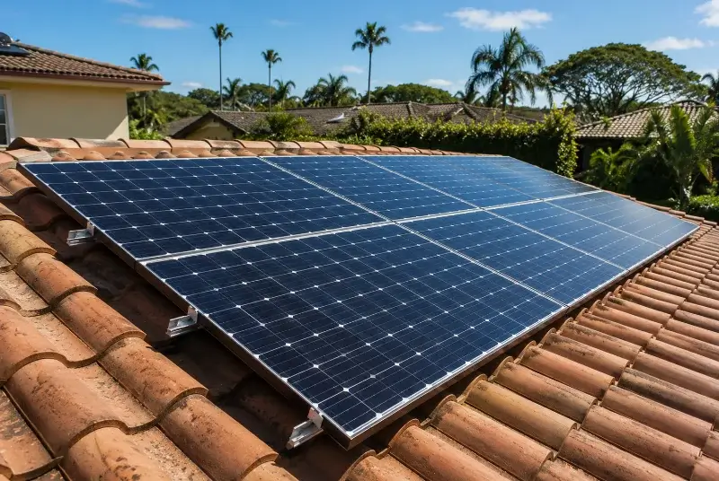 Installation de panneaux solaires à Saint-Porchaire